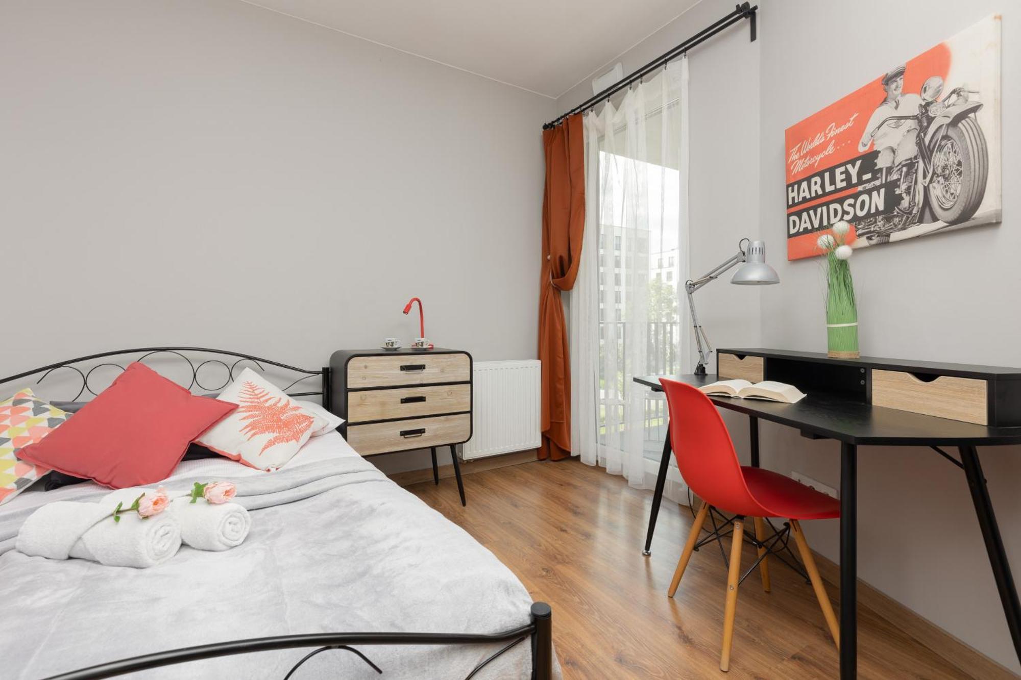Apartmán Cozy Three-bedroom Family In By Renters Varšava